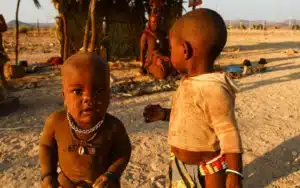 safari namibie enfants
