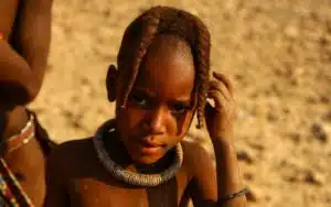 safari namibie portrait enfant